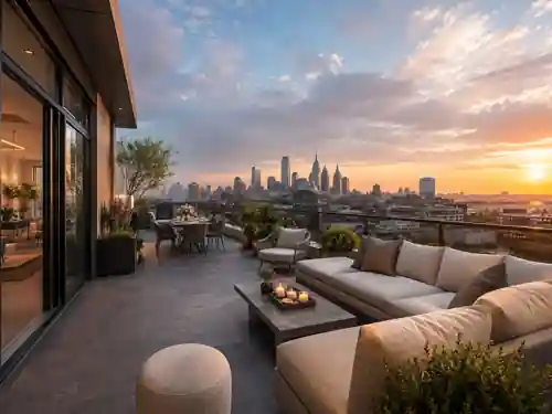 Penthouse avec Rooftop